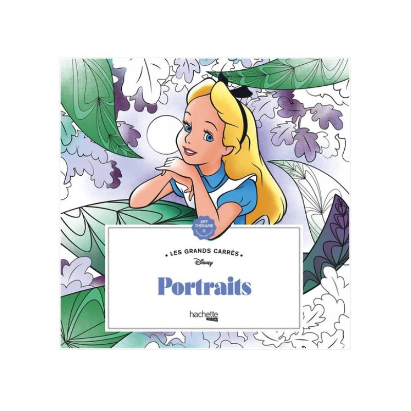 LIVRE DE COLORIAGE PORTRAITS DISNEY