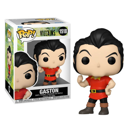 FIGURINE FUNKO POP Gaston N° 1518 BELLE ET LA BETE - DISNEY/VILLAINS