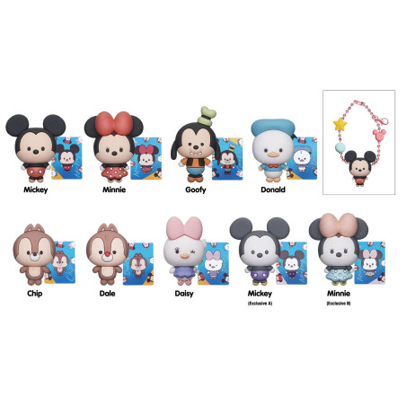 DISPLAY DISNEY - Mickey & Friends - Charm Bag Clip