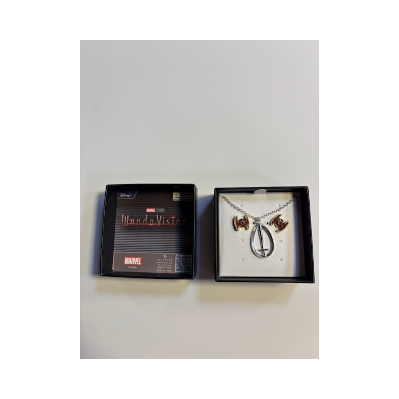 SET COLLIER SWORD ET BOUCLES D'OREILLES WANDAVISION - MARVEL