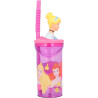 Verre à paille figurine 3D Princesse Disney 360ml