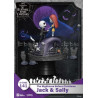 L'ETRANGE NOEL DE MONSIEUR JACK - Jack & Sally - Diorama D-Stage 15cm disney