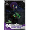 L'ETRANGE NOEL DE MONSIEUR JACK - Jack & Sally - Diorama D-Stage 15cm disney