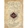 HARRY POTTER CADRE CARTE DU MARAUDER 50X100CM