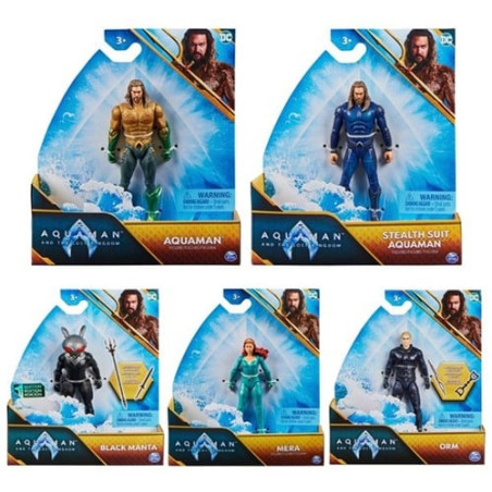 FIGURINES AQUAMAN 4 - DC ( 5 ASSORTIE )