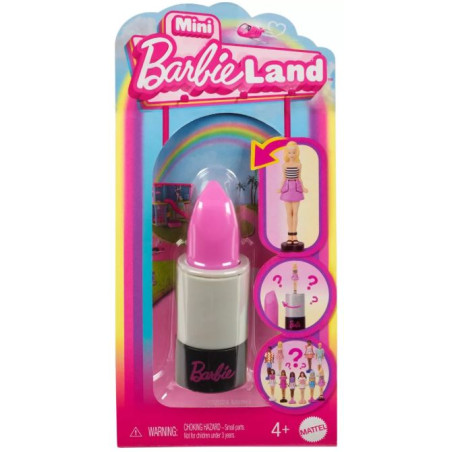 BLIND BOX POUPEE SURPRISE DANS UN TUBE DE ROUGE A LEVRES BARBIE
