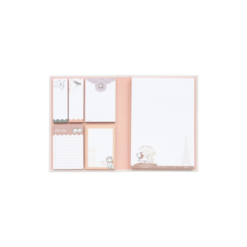 BLOC-NOTES ADHÉSIVES DISNEY BONJOUR MARIE les aristochats