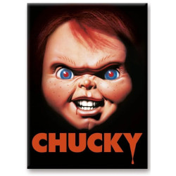 CHUCKY - Face - aimant 6.3x8.9cm