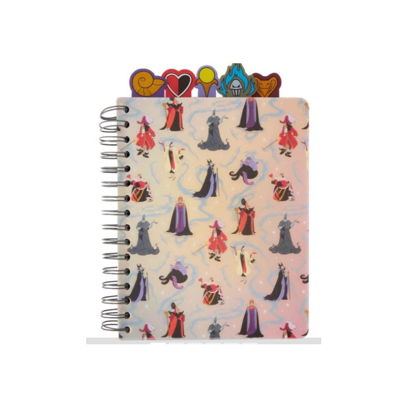 DISNEY CARNET VILLAINS LOUNGEFLY