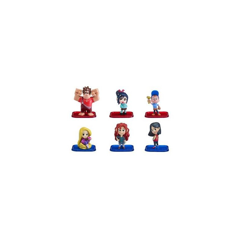 PACK DE 6 FIGURINE - LE MONDE DE RALPH disney
