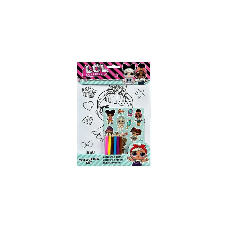 SET DE COLORIAGE L.O.L