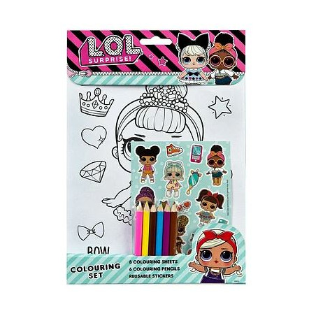 SET DE COLORIAGE L.O.L