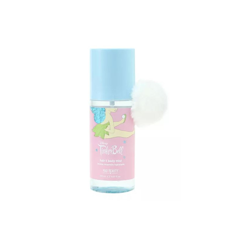 BRUME HYDRATANTE POUR LES CHEVEUX ET LE CORPS PETER PAN FEE CLOCHETTE DISNEY