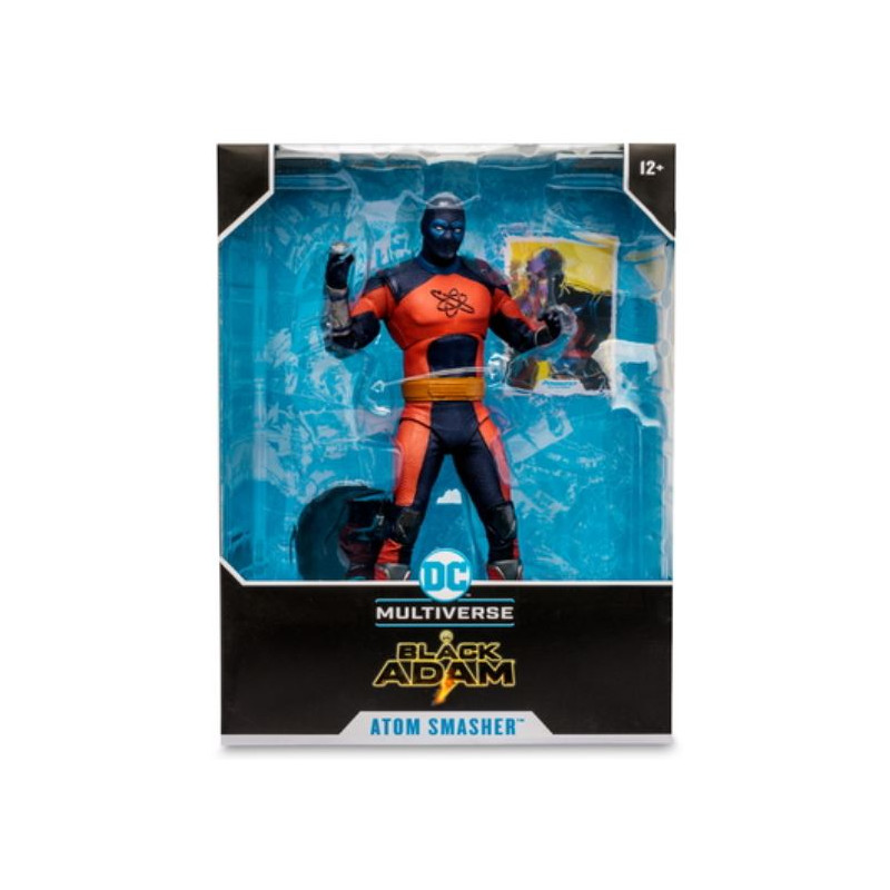 FIGURINE MCFARLANE DC COMICS BLACK ADAM ATOM SMASHER MEGA
