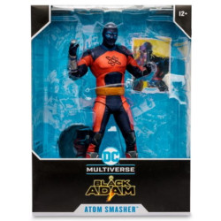 FIGURINE MCFARLANE DC COMICS BLACK ADAM ATOM SMASHER MEGA