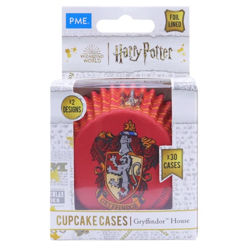 LOT DE 30 SACHETS GRYFFONDOR MUFFIN CUPCAKES HARRY POTTER