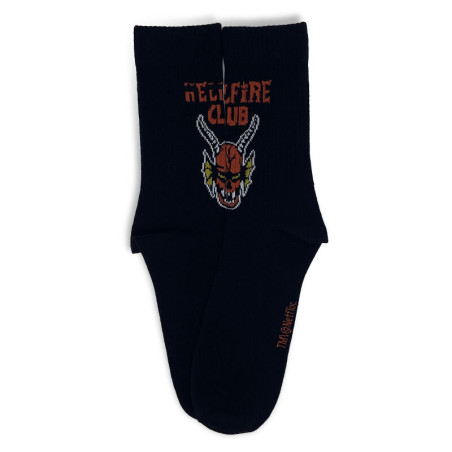 Chaussettes avec logo Hellfire Club. T.35-41 STRANGER THINGS