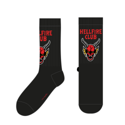 Chaussettes avec logo Hellfire Club. T.35-41 STRANGER THINGS