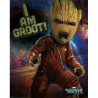 Poster Gardien de la galaxie I am Groot