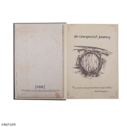 carnet Le Hobbit Un voyage inattendu