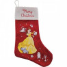 DÉCORATION DE NOËL DISNEY LA BELLE ET LA BÊTE CHAUSSETTE DE NOËL COLLECTION ENCHANTING