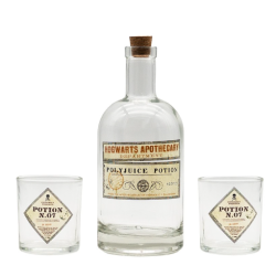 SET BOUTEILLE ET VERRES HARRY POTTER