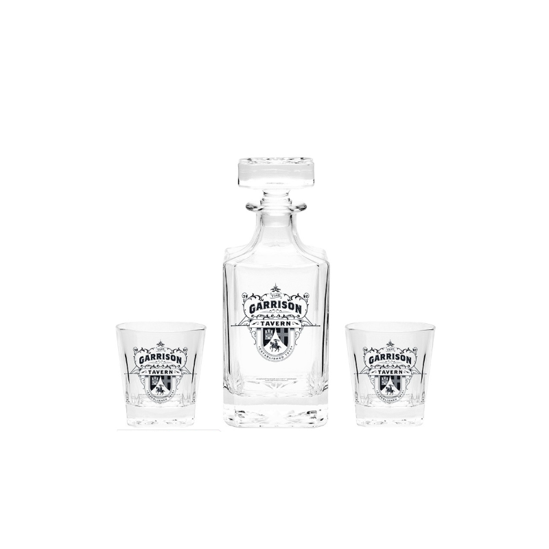 PEAKY BLINDERS - Set Carafe + 2 verres "Garrison"