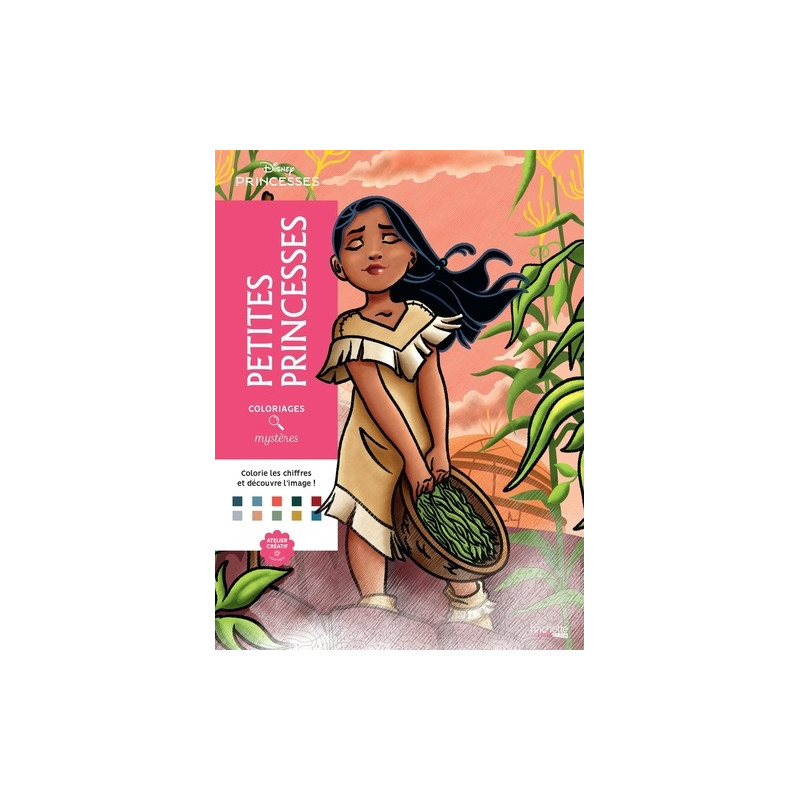 Coloriages mystères Disney -  Petites princesses