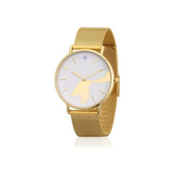 MONTRE DISNEY LA PETITE SIRÈNE ACIER INOXYDABLE ET DORÉE À L’OR FIN