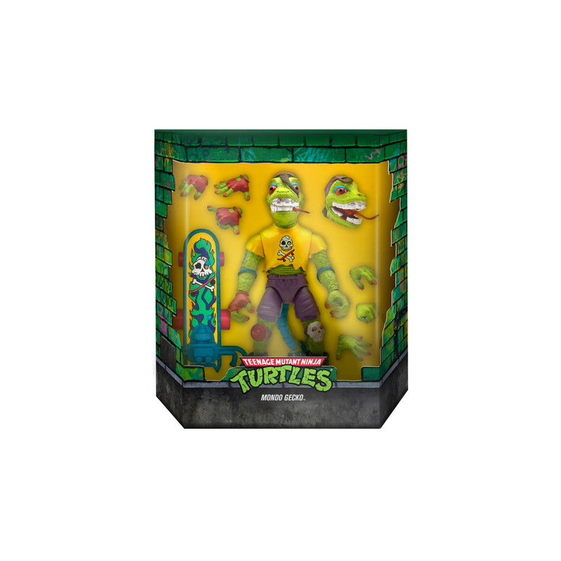 FIGURINE ULTIMATES LES TORTUES NINJA MONDO GECKO