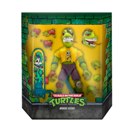 FIGURINE ULTIMATES LES TORTUES NINJA MONDO GECKO