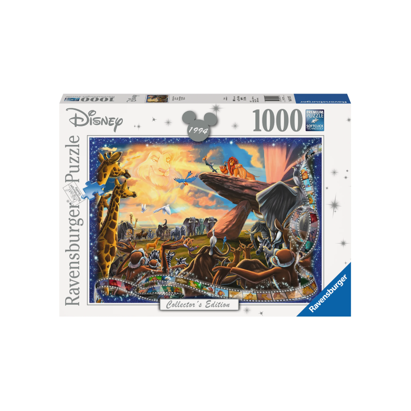 DISNEY - Puzzle Collector's Edition 1000Pieces - The Lion King le roi lion