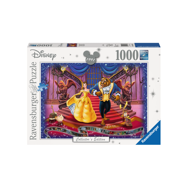 DISNEY - Puzzle Collector's Edition 1000P - The Beauty and the Beast