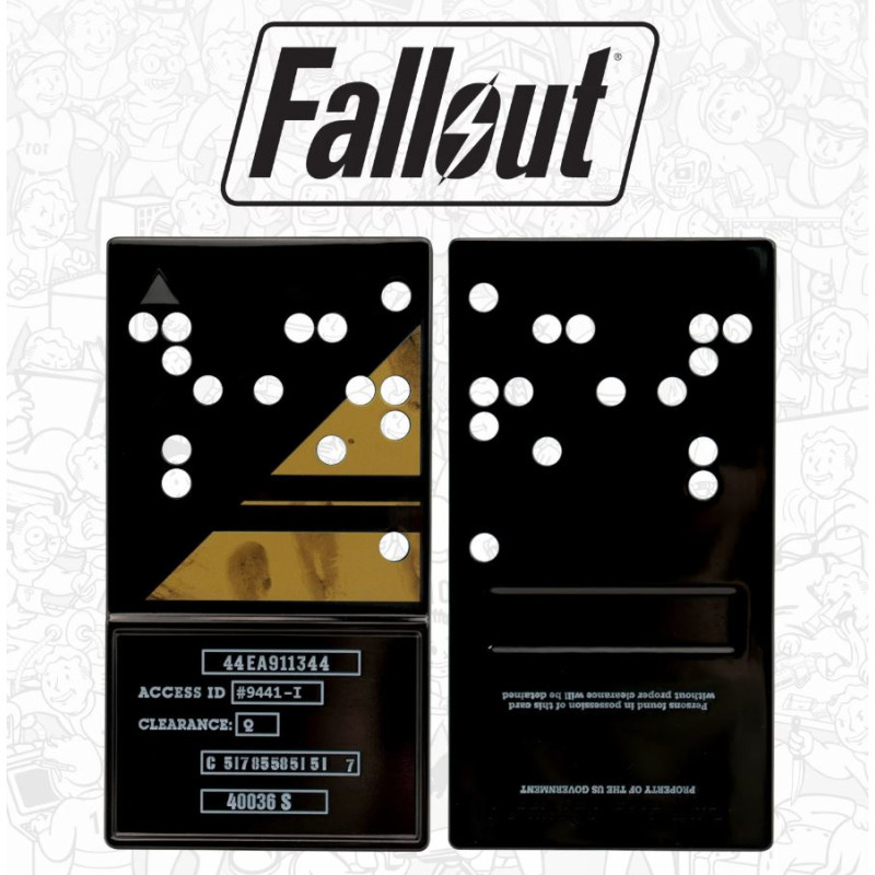 FALLOUT - Replique Keycard Nucléaire - Edition Limitée