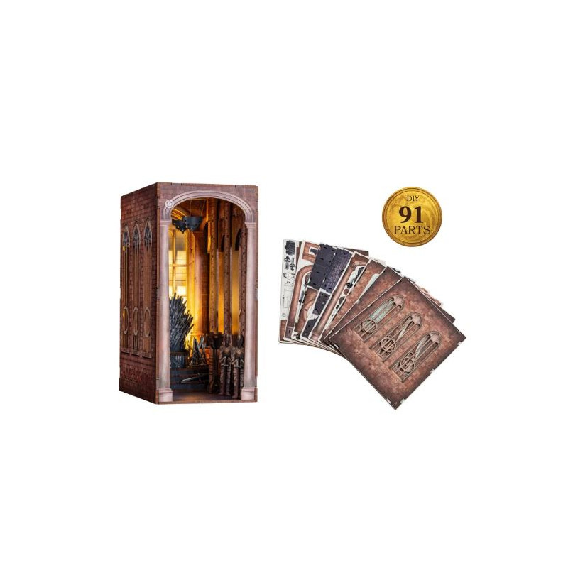 House of the Dragon maquette Book Nook Tiny Adventures Iron Throne 23 cm