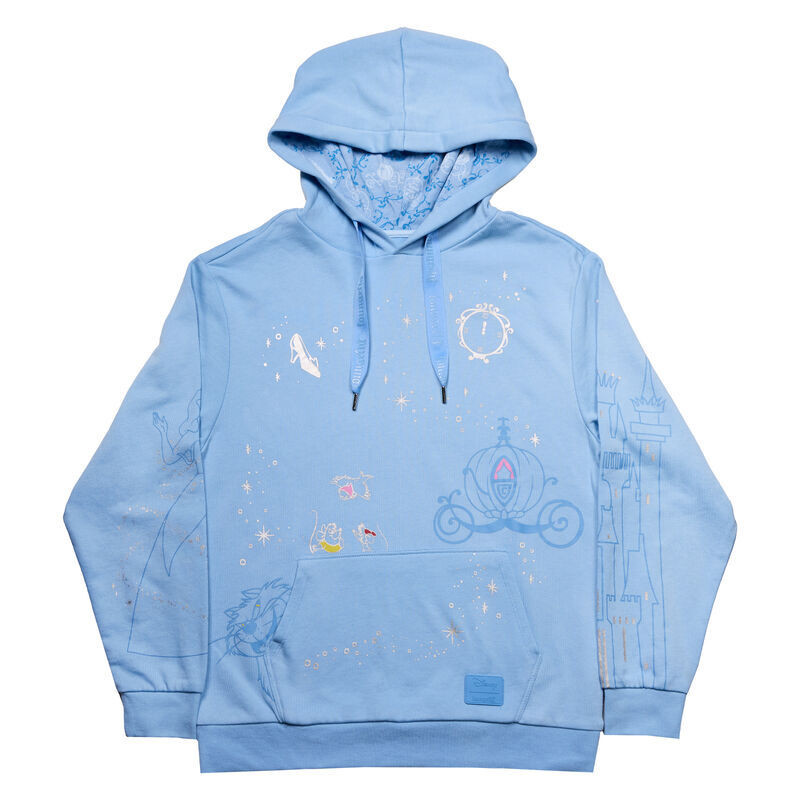 SWEAT HOODIE LOUNGEFLY CENDRILLON DISNEY TAILLE L