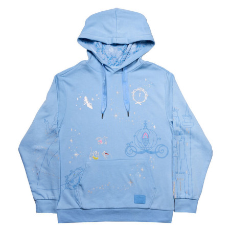 SWEAT HOODIE LOUNGEFLY CENDRILLON DISNEY TAILLE M