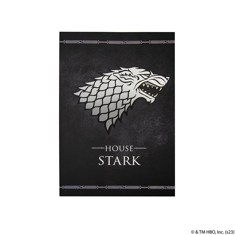 CARNET GAME OF THRONES STARK