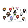ENSEMBLE D'AUTOCOLLANT HARRY POTTER