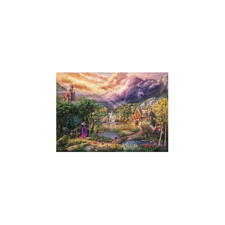 PUZZLE BLANCHE NEIGE PAYSAGE DISNEY 1000 PIECES