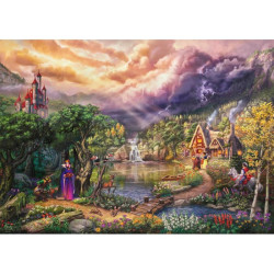 PUZZLE BLANCHE NEIGE PAYSAGE DISNEY 1000 PIECES