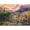 PUZZLE BLANCHE NEIGE PAYSAGE DISNEY 1000 PIECES