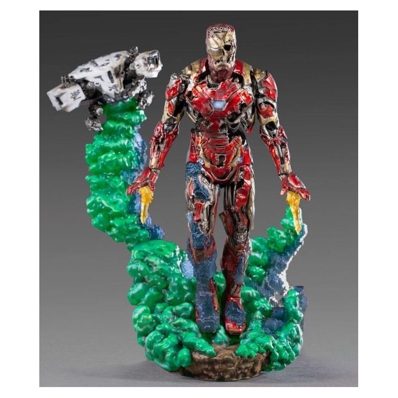 FIGURINE IRON STUDIO IRON MAN ILLUSION - SPIDERMAN - MARVEL