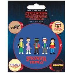 SET D'AUTOCOLLANTS EN VINYLE - STRANGER THINGS