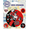 SET D'AUTOCOLLANTS EN VINYLE - HARLEY QUINN - DC COMICS