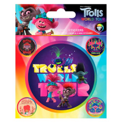 SET D'AUTOCOLLANTS LES TROLLS