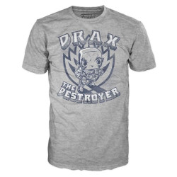 ENSEMBLE FUNKO POP ET T-SHIRT DRAX - LES GARDIENS DE LA GALAXIE - MARVEL