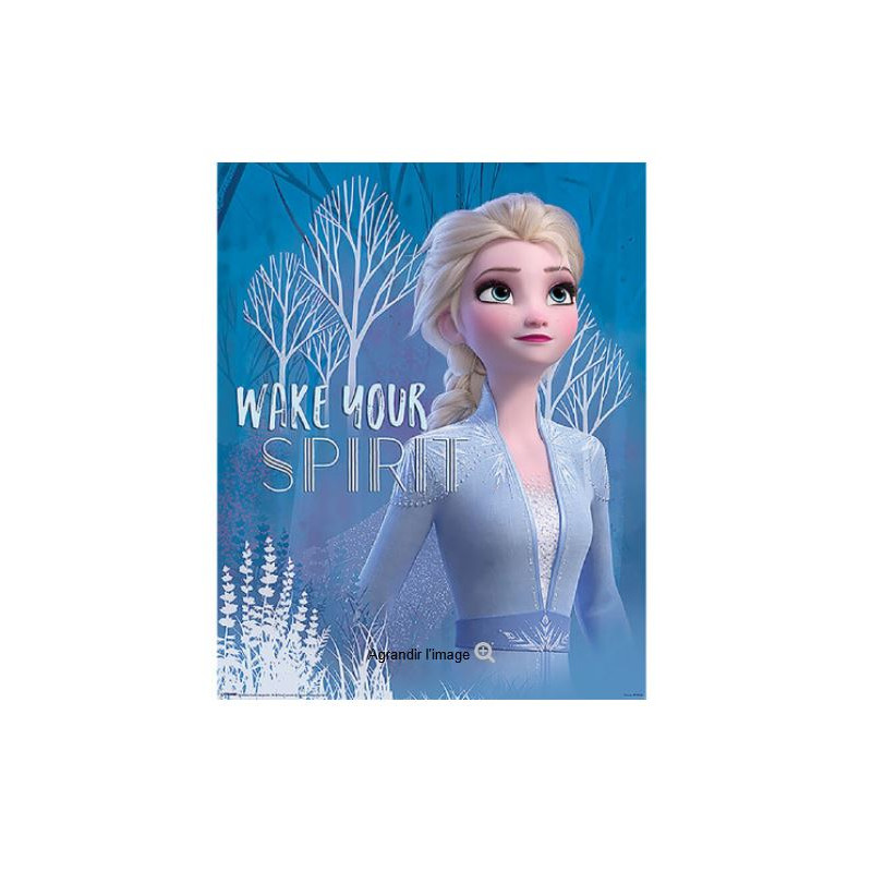 DISNEY MINI POSTER "REVEILLE TON ESPRIT" ELSA - LA REINE DES NIEGES 2