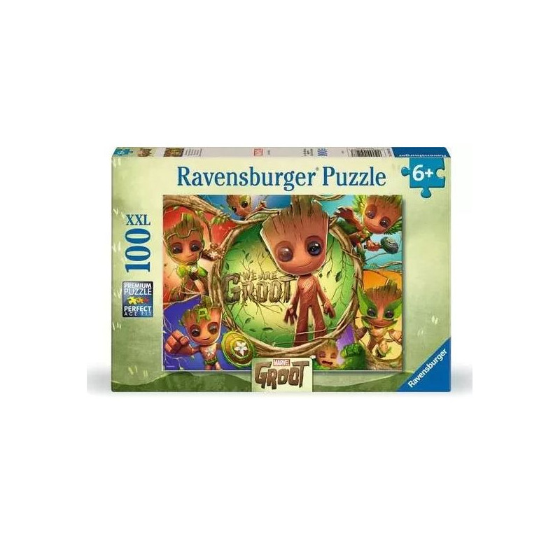 MARVEL - Nous sommes Groot - Puzzle 100 Pieces  XXL