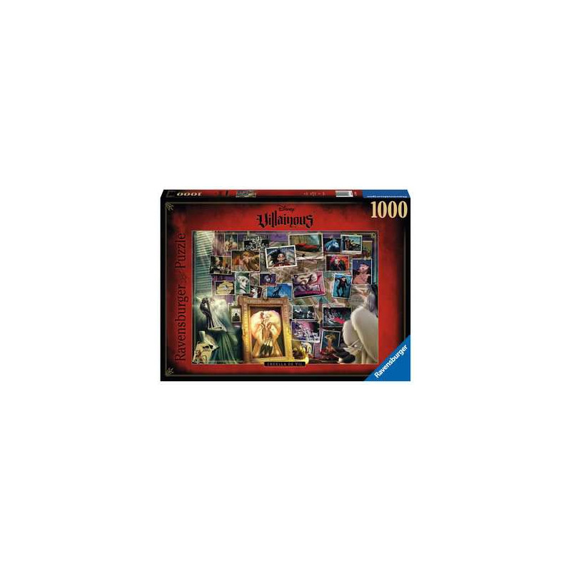 DISNEY - Puzzle Villainous 1000 Pieces - Cruella d'Enfer